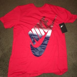 MENS 2 new nike shirts size large